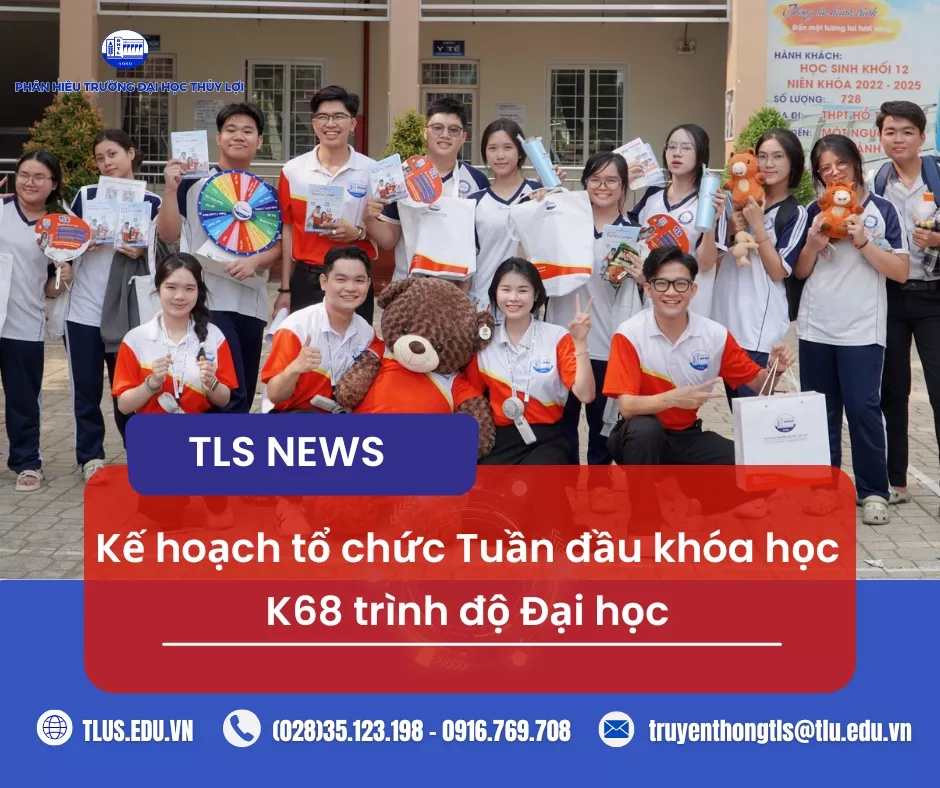 Kế hoạch tổ chức Tuần đầu khóa học K68 trình độ Đại học
